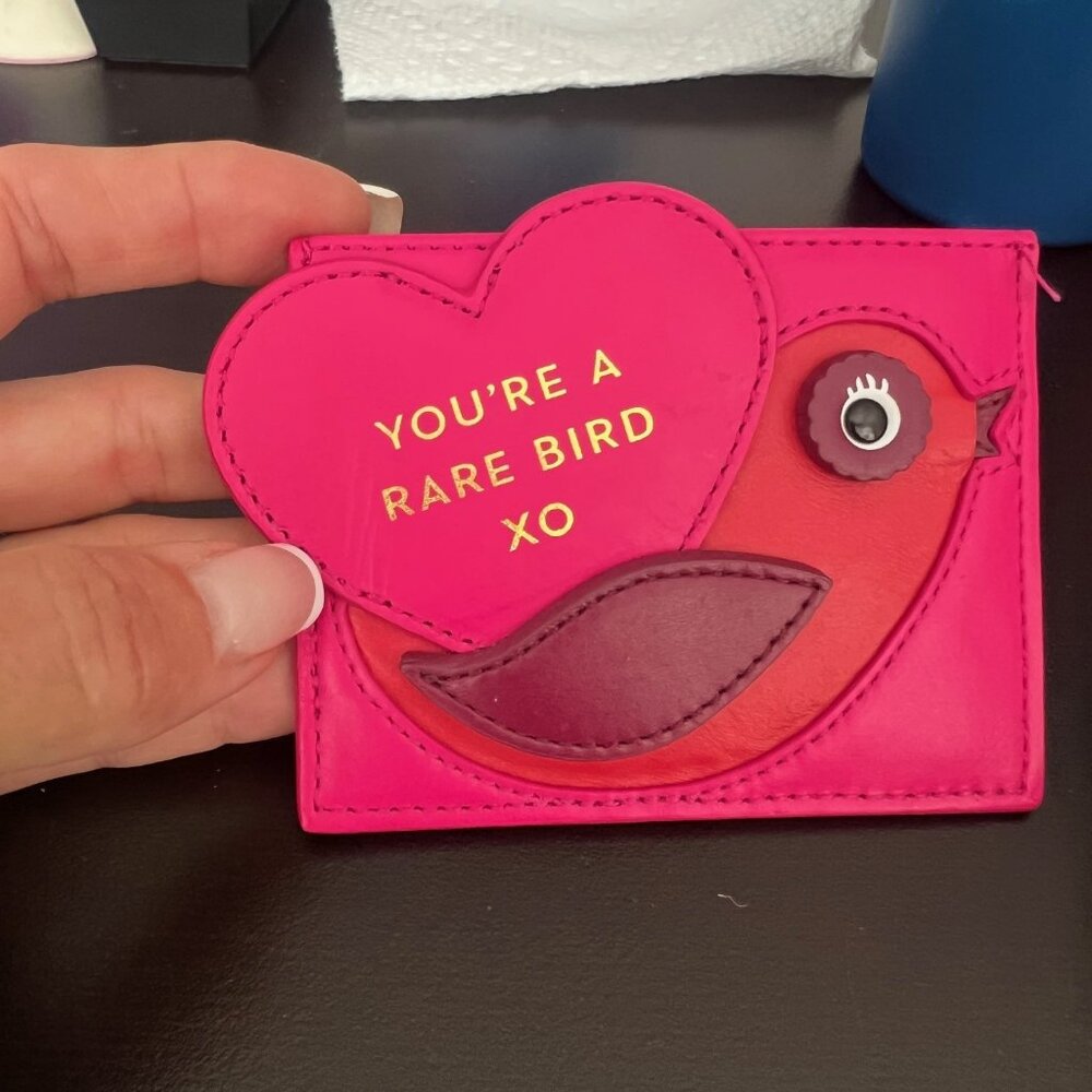 Kate Spade You're a Rare Bird Card Holder